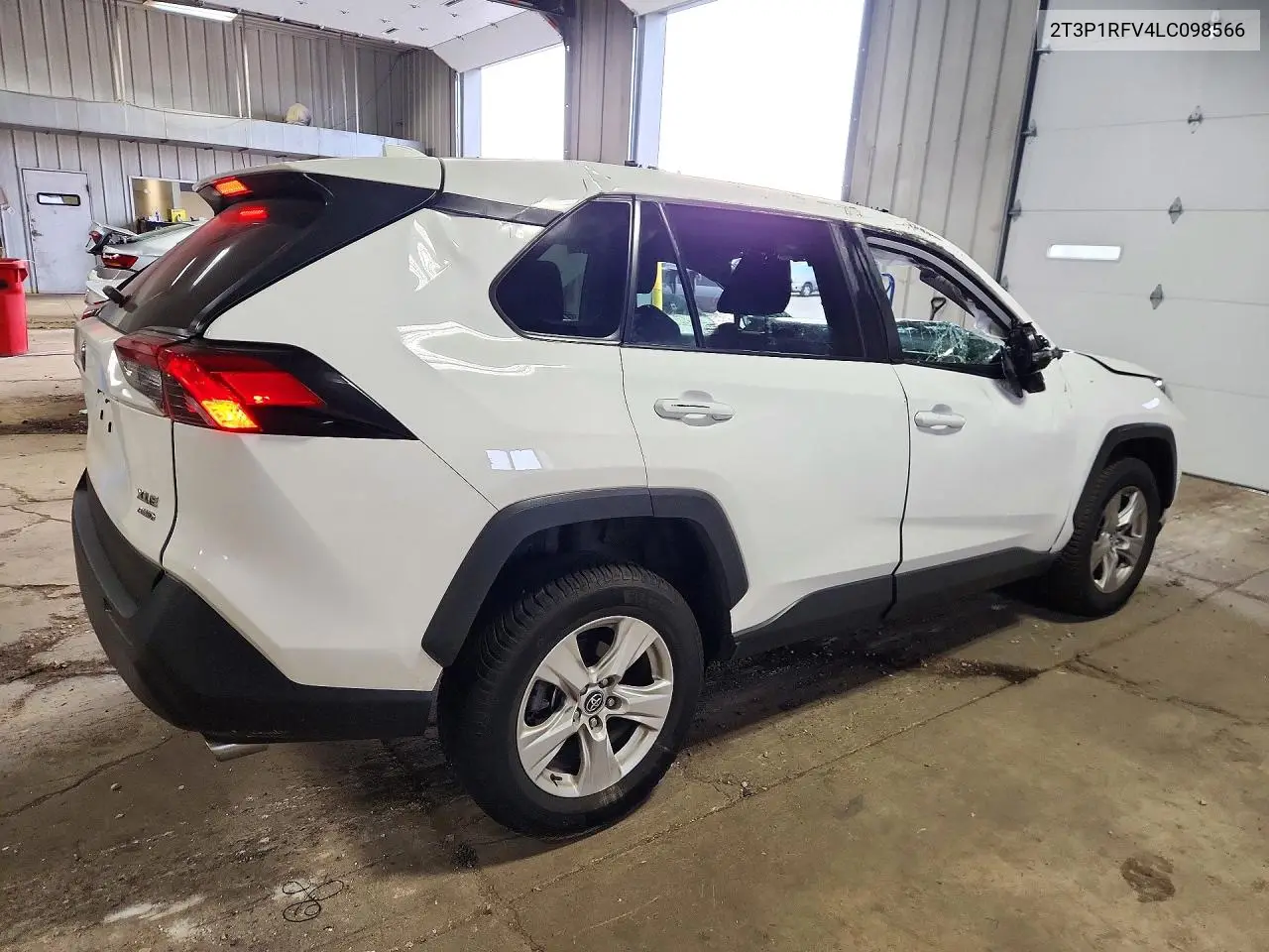 2020 TOYOTA RAV 4 VIN 2T3P1RFV4LC098566 — фото 3
