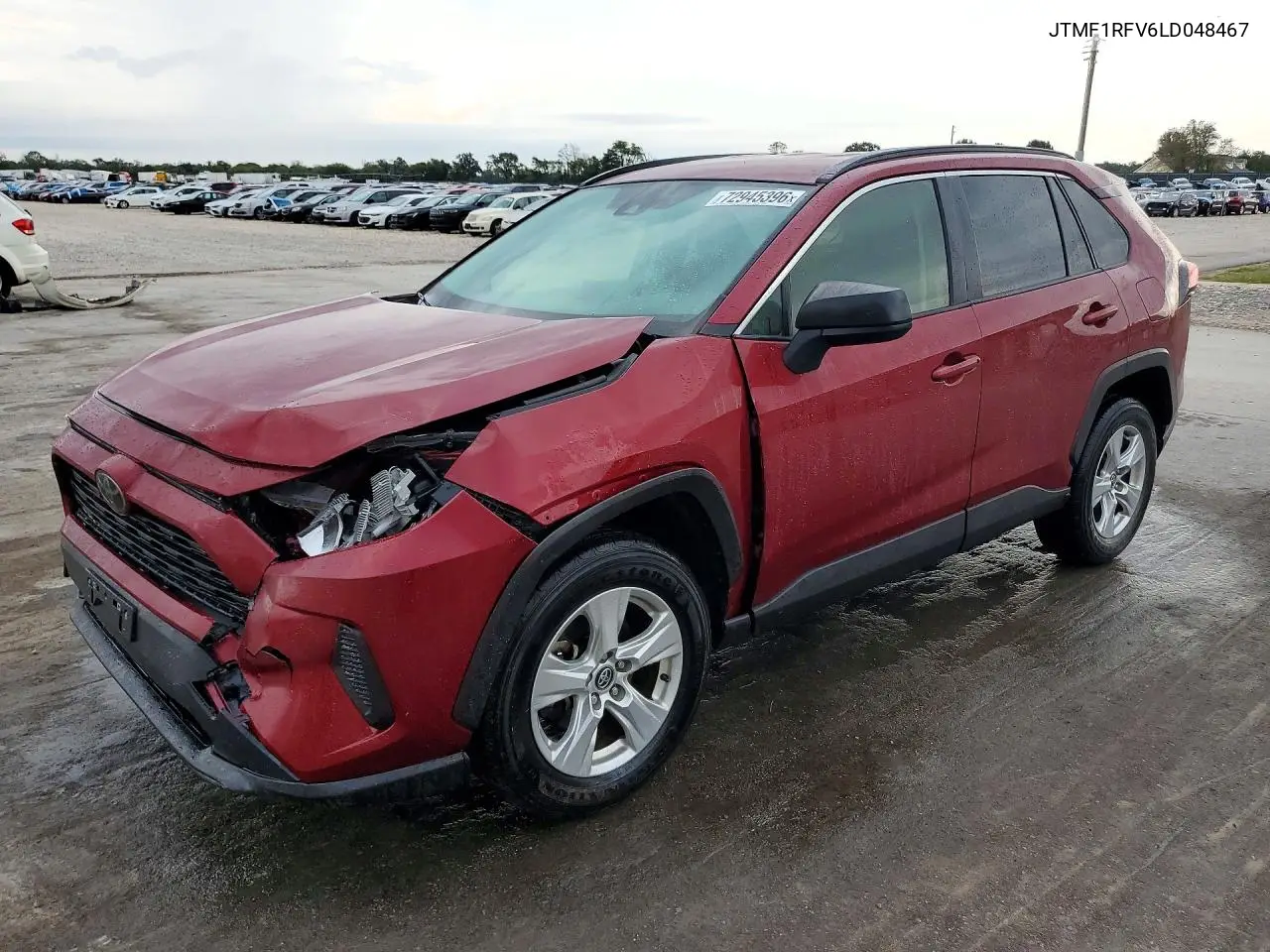TOYOTA RAV 4 2020, VIN JTMF1RFV6LD048467
