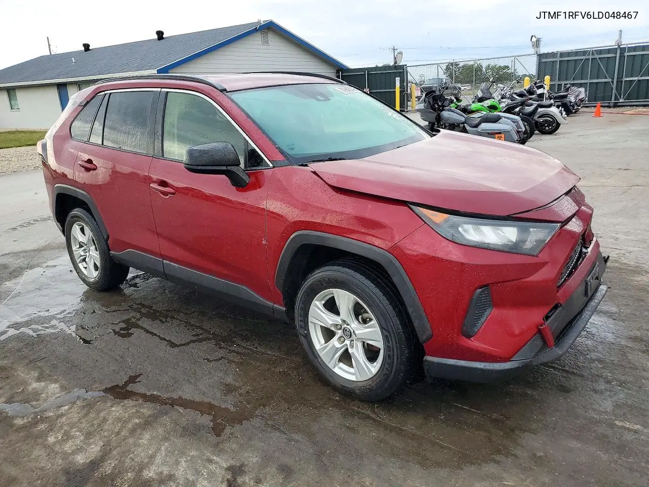 2020 TOYOTA RAV 4 VIN JTMF1RFV6LD048467 — фото 4