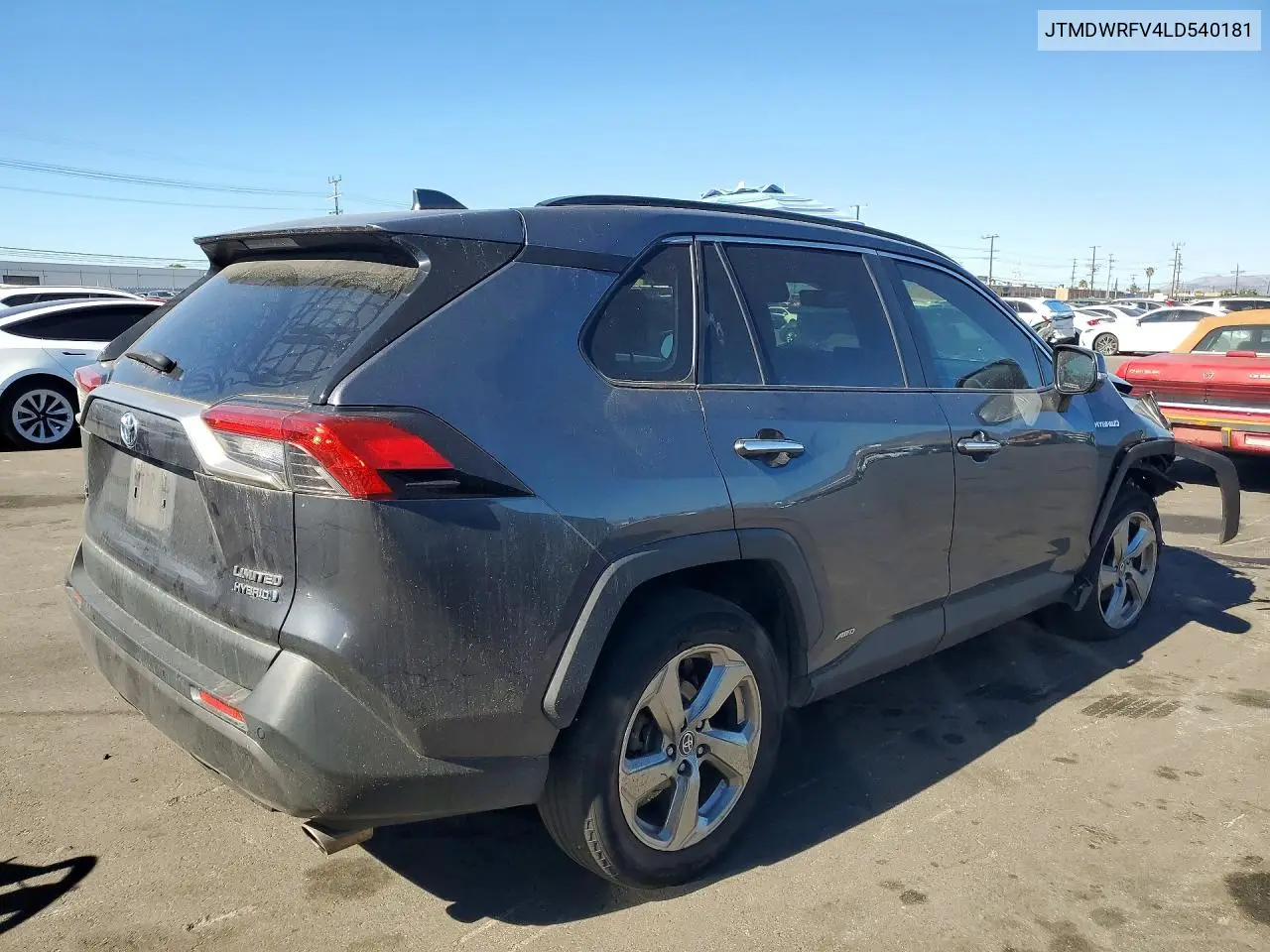 2020 TOYOTA RAV 4 VIN JTMDWRFV4LD540181 — фото 3