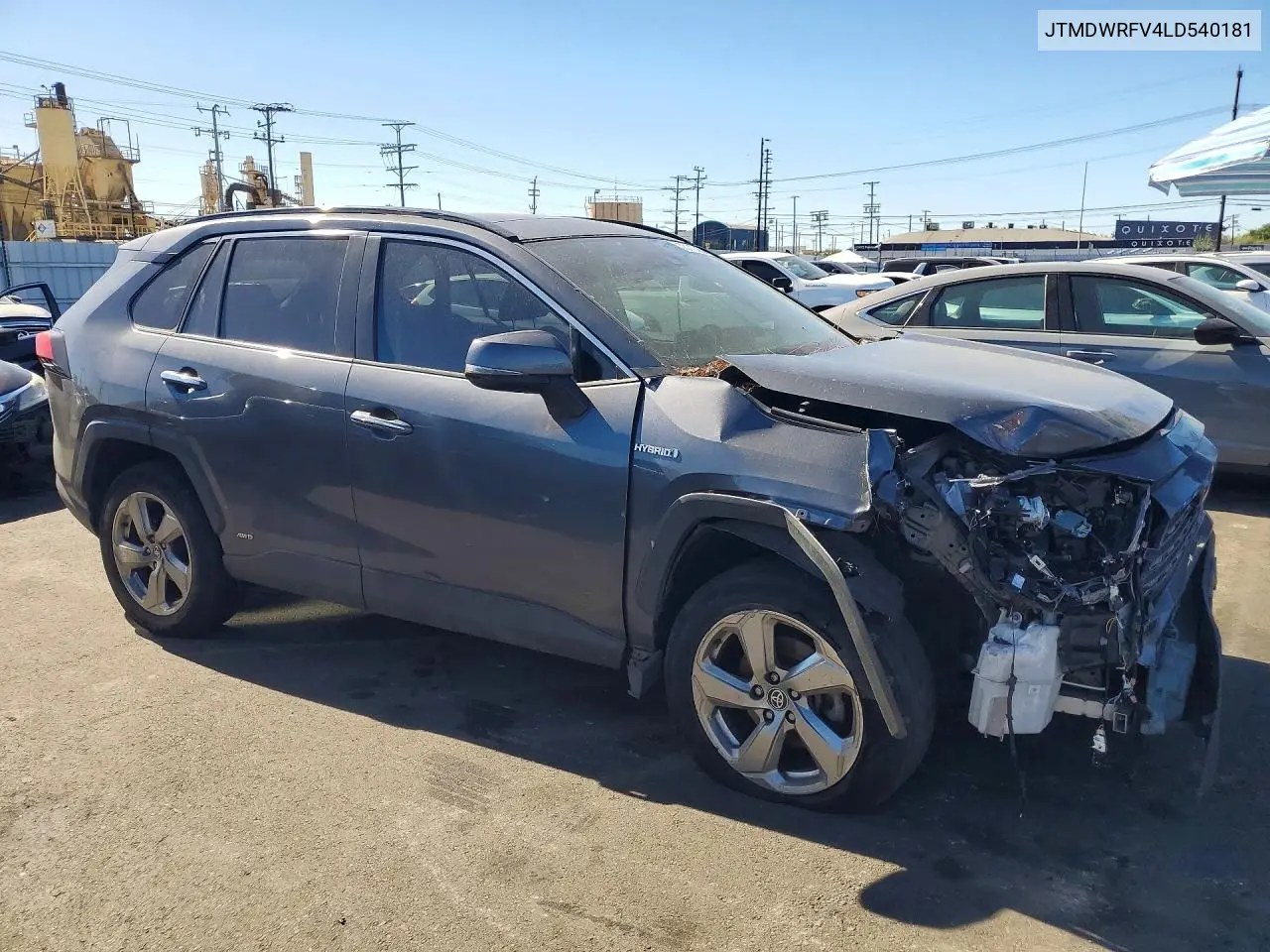 2020 TOYOTA RAV 4 VIN JTMDWRFV4LD540181 — фото 4