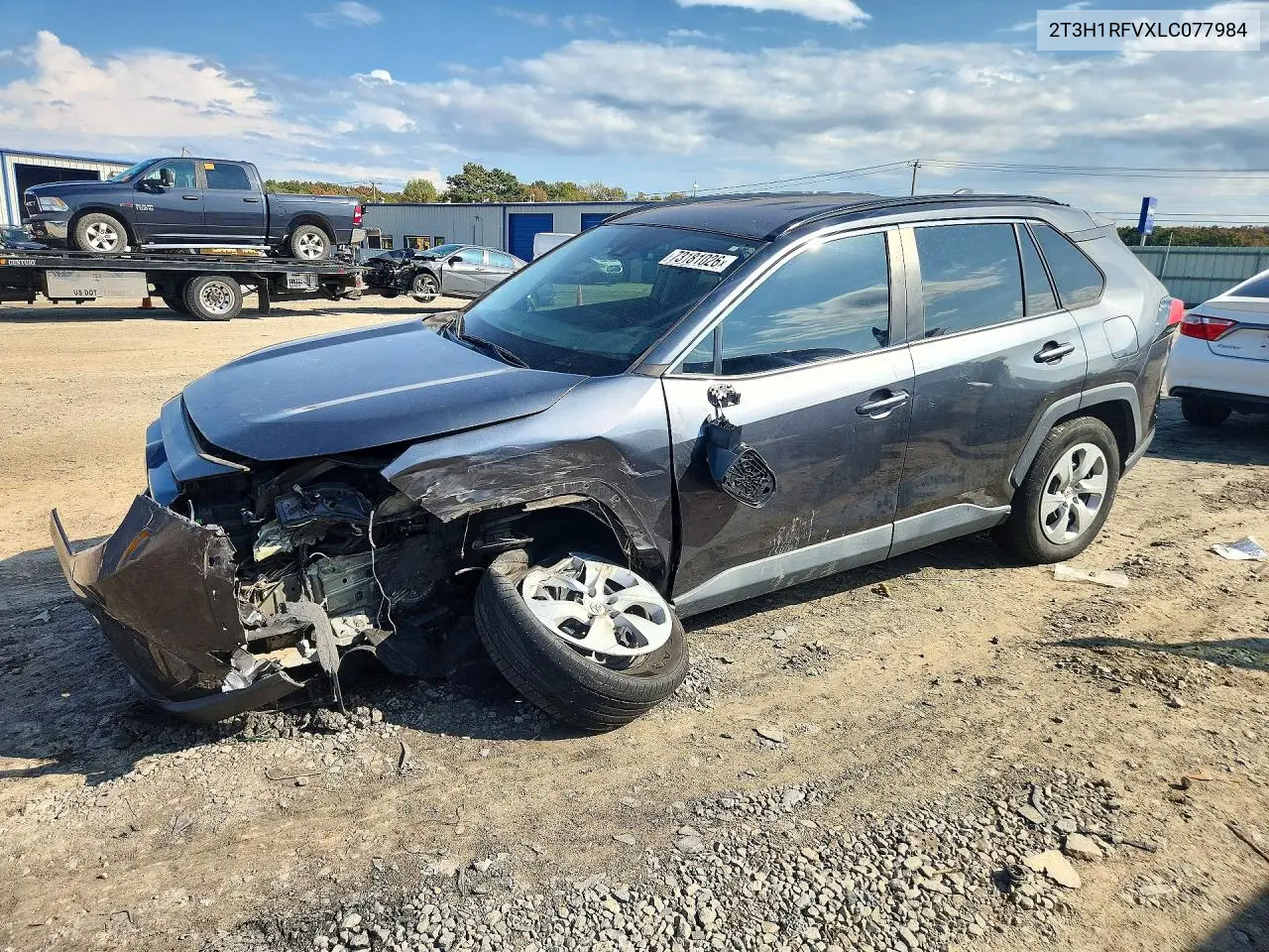 TOYOTA RAV 4 2020, VIN 2T3H1RFVXLC077984