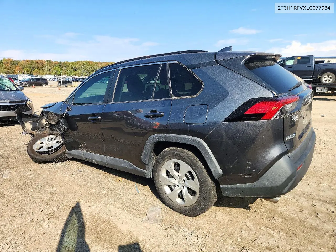2020 TOYOTA RAV 4 VIN 2T3H1RFVXLC077984 — фото 2