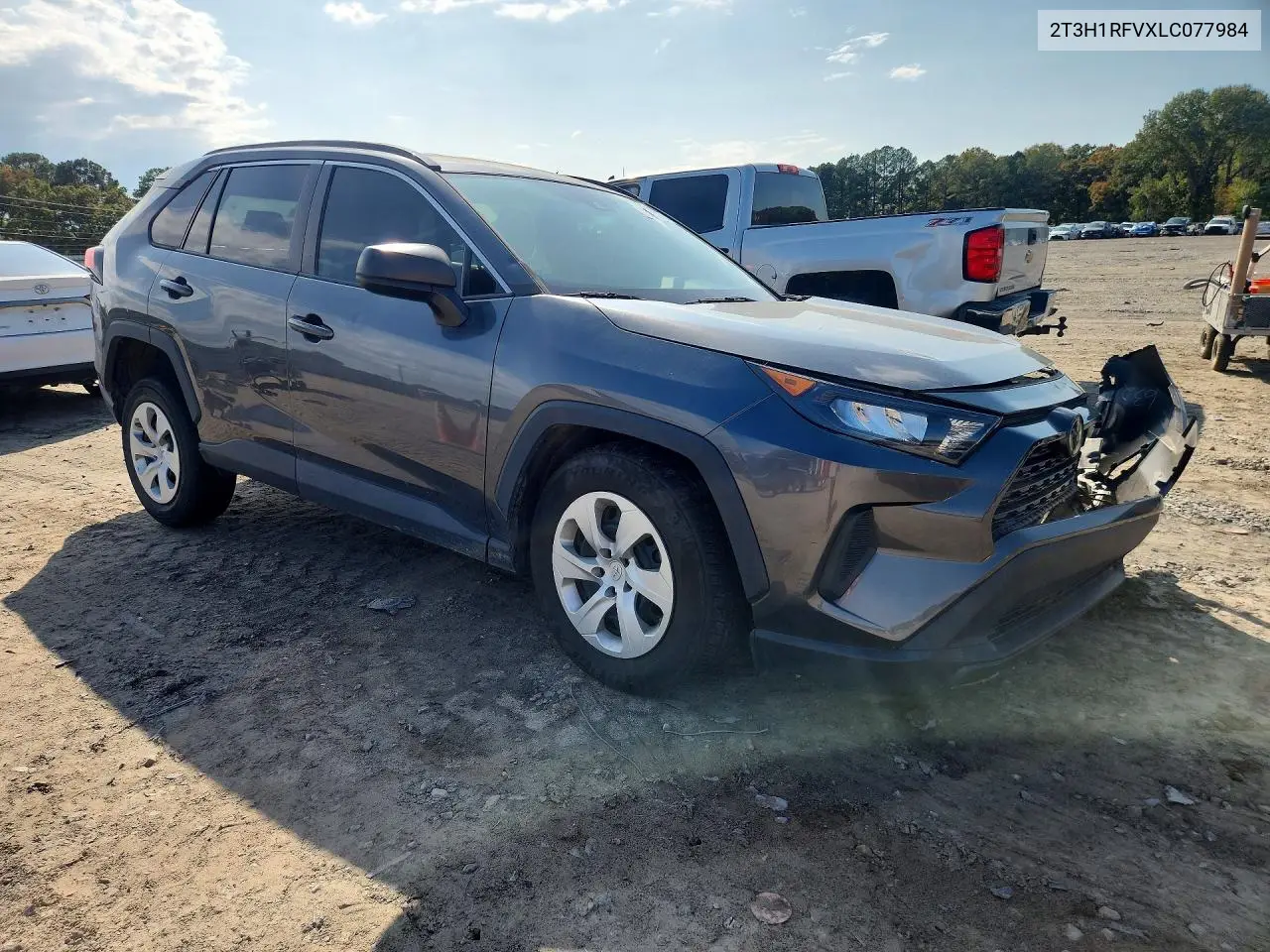 2020 TOYOTA RAV 4 VIN 2T3H1RFVXLC077984 — фото 4