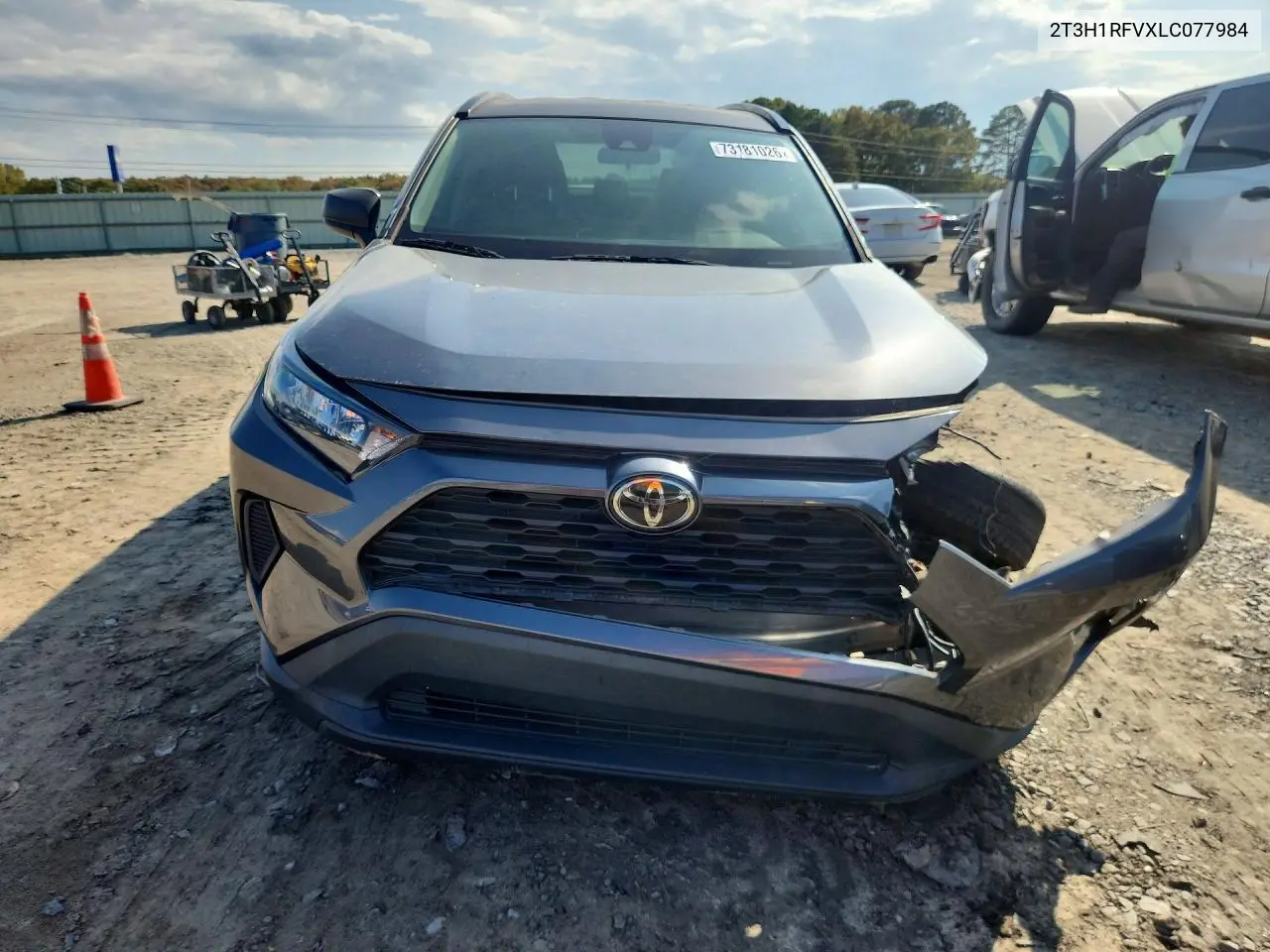 2020 TOYOTA RAV 4 VIN 2T3H1RFVXLC077984 — фото 5