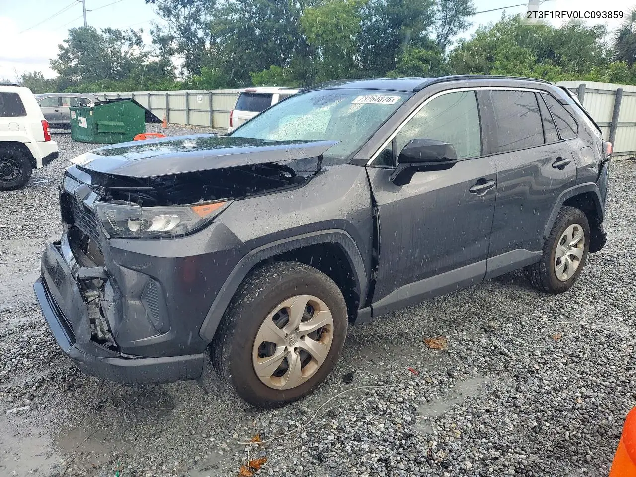 TOYOTA RAV 4 2020, VIN 2T3F1RFV0LC093859