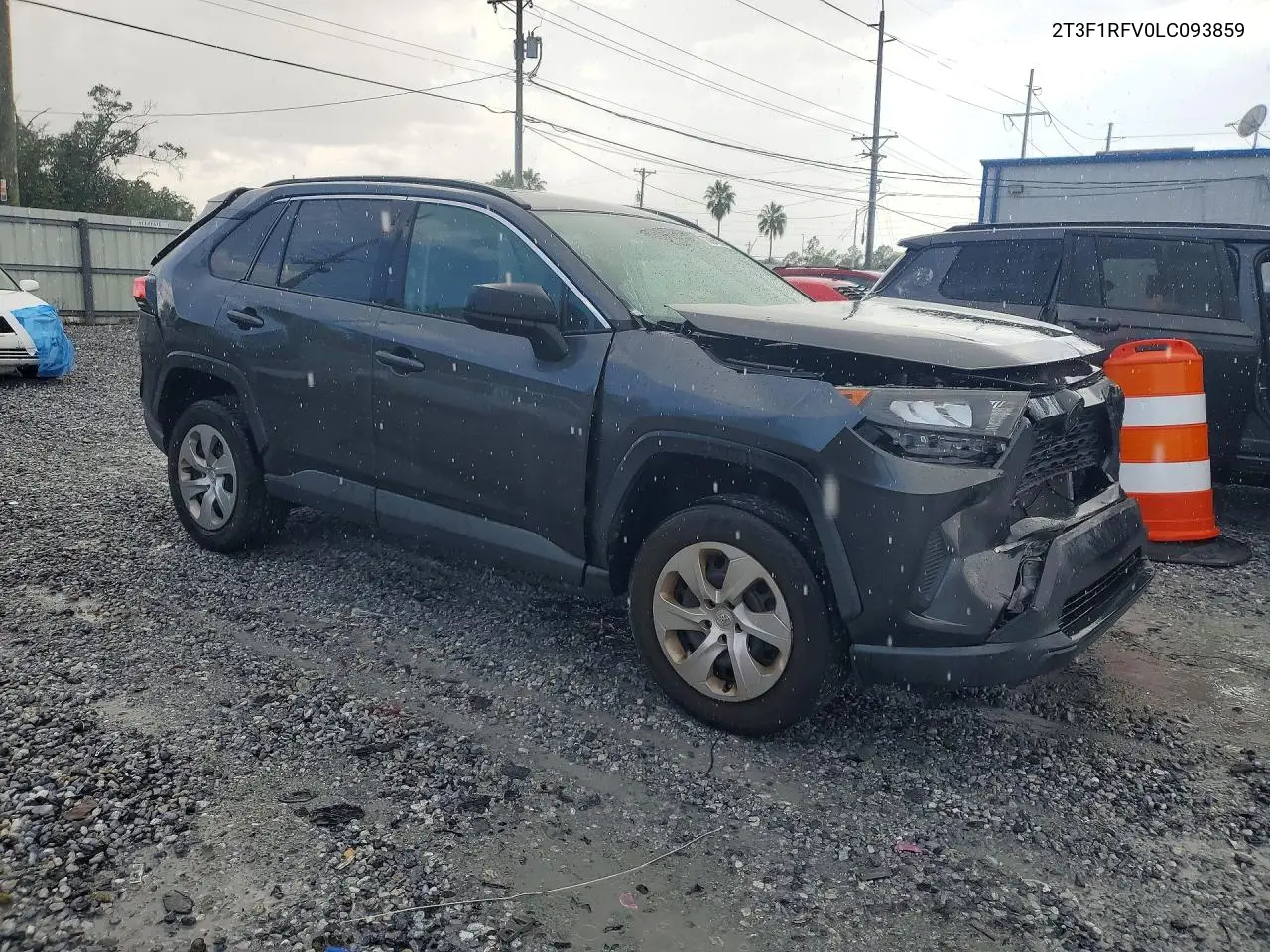 2020 TOYOTA RAV 4 VIN 2T3F1RFV0LC093859 — фото 4