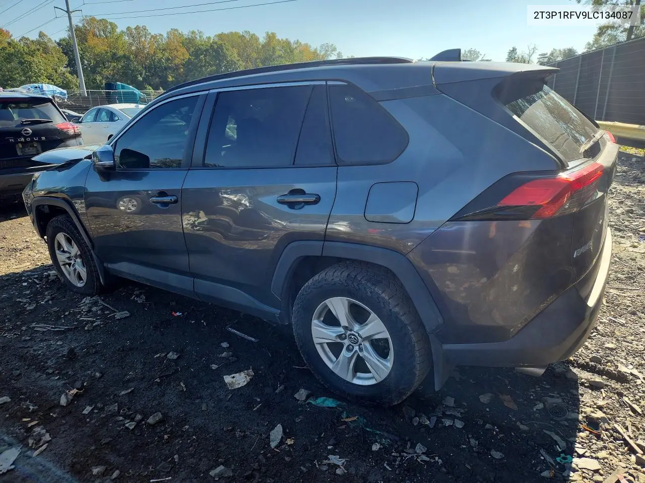 2020 TOYOTA RAV 4 VIN 2T3P1RFV9LC134087 — фото 2
