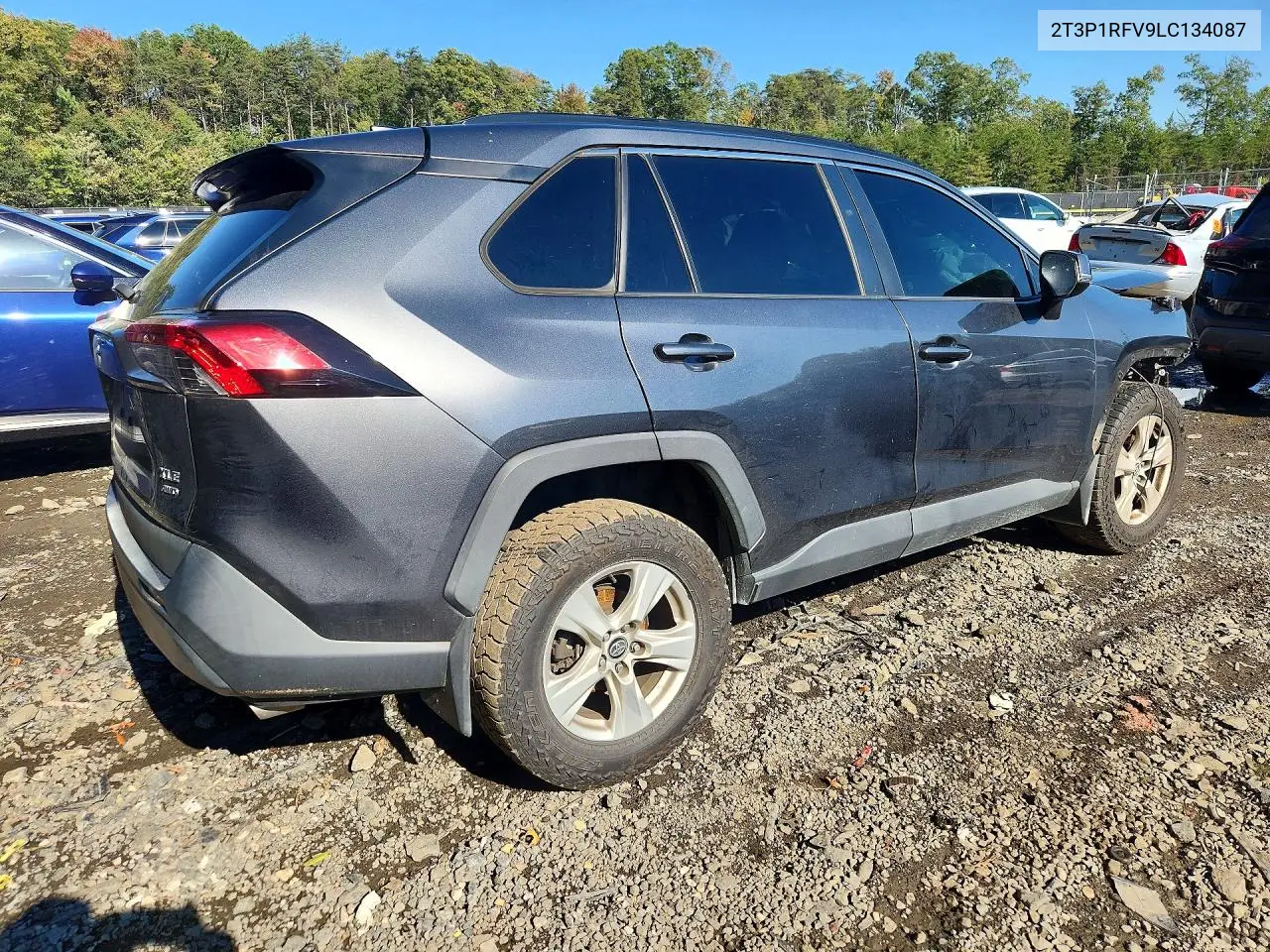 2020 TOYOTA RAV 4 VIN 2T3P1RFV9LC134087 — фото 3