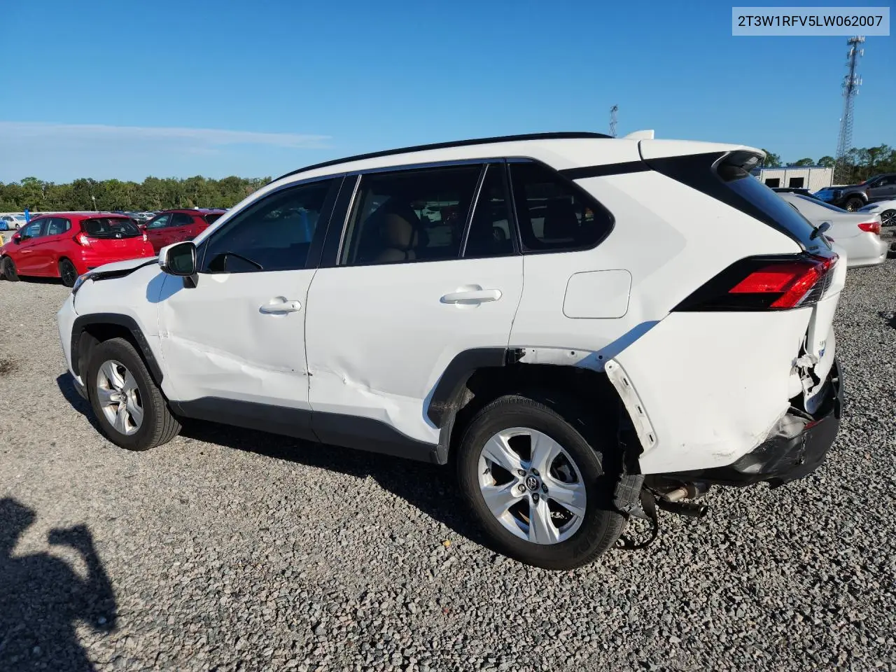 2020 TOYOTA RAV 4 VIN 2T3W1RFV5LW062007 — фото 2