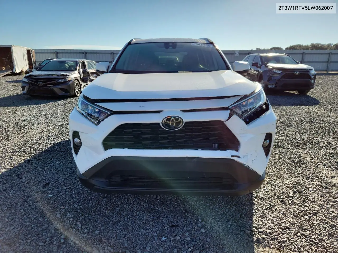 2020 TOYOTA RAV 4 VIN 2T3W1RFV5LW062007 — фото 5