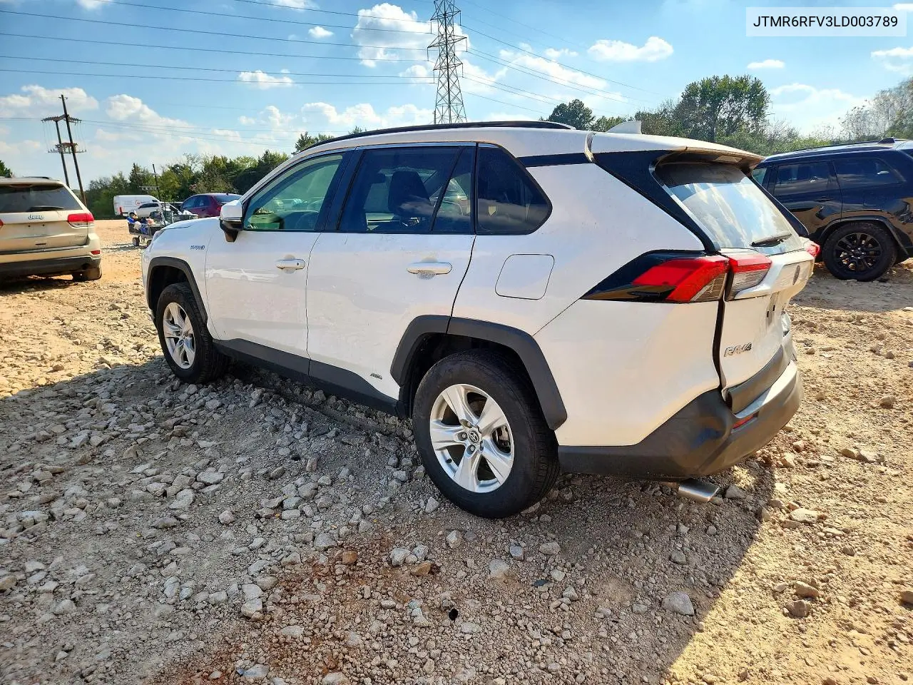 2020 TOYOTA RAV 4 VIN JTMR6RFV3LD003789 — фото 2