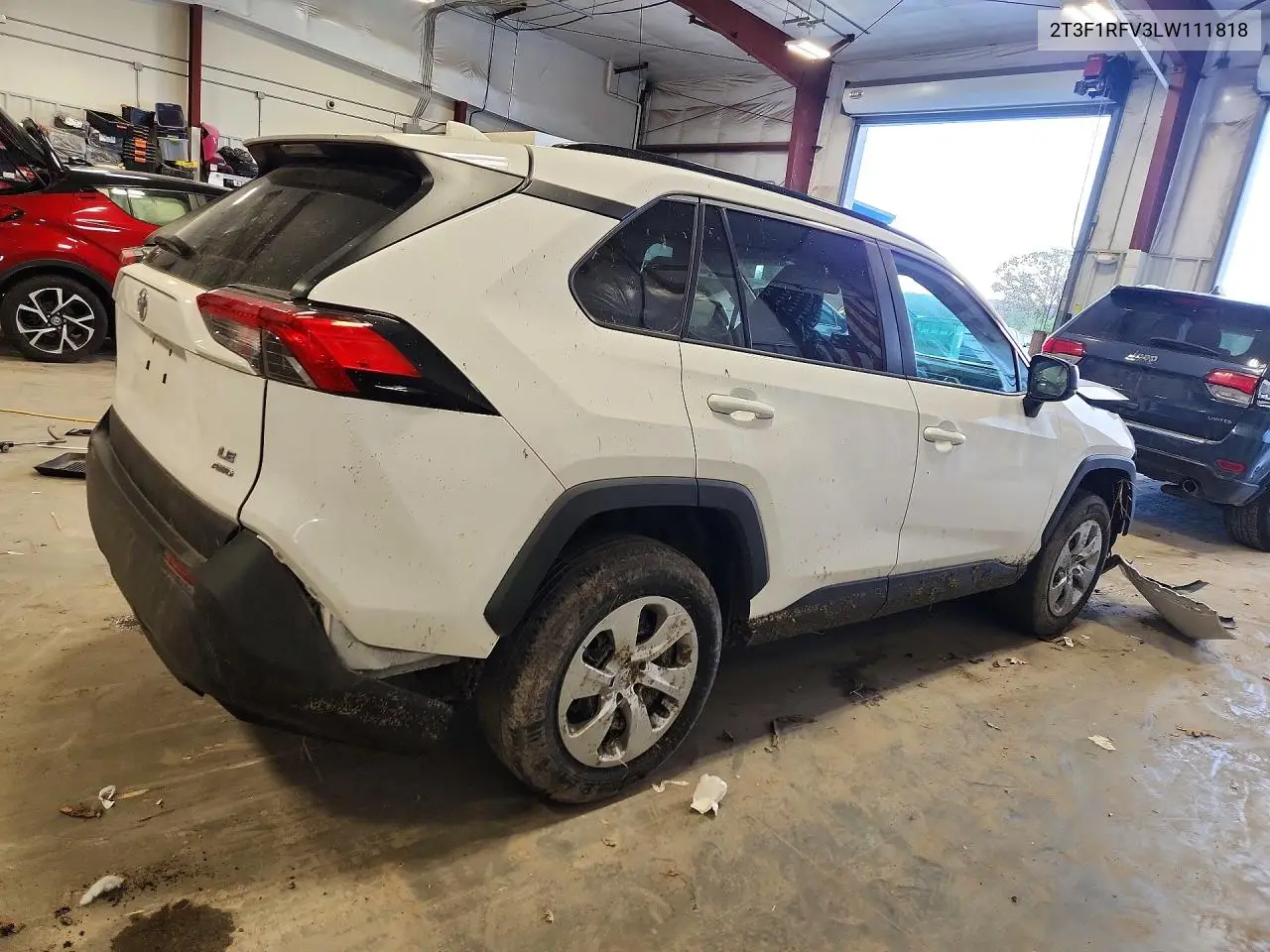2020 TOYOTA RAV 4 VIN 2T3F1RFV3LW111818 — фото 3