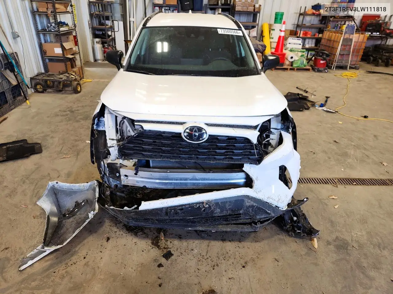 2020 TOYOTA RAV 4 VIN 2T3F1RFV3LW111818 — фото 5