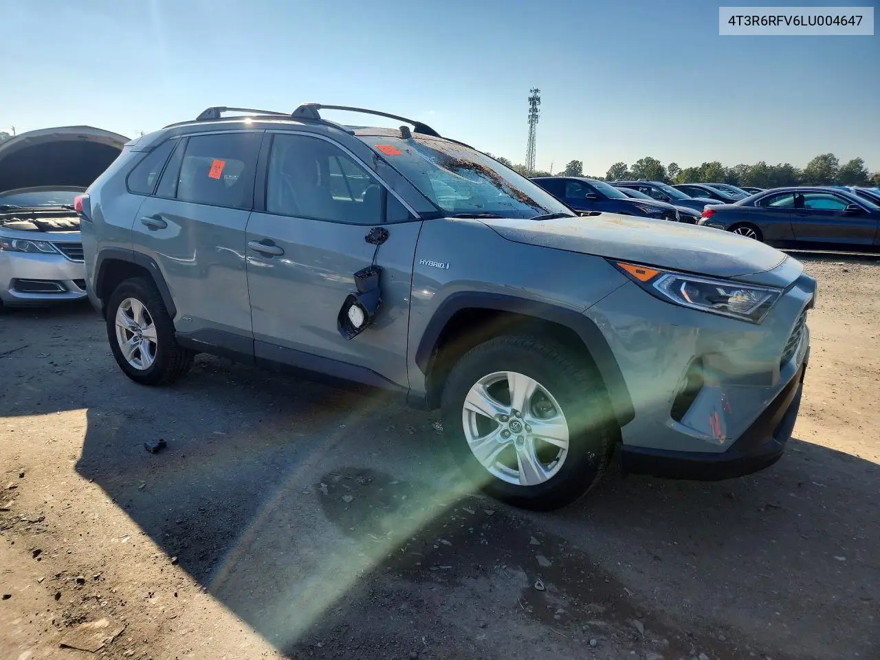 2020 TOYOTA RAV 4 VIN 4T3R6RFV6LU004647 — фото 4