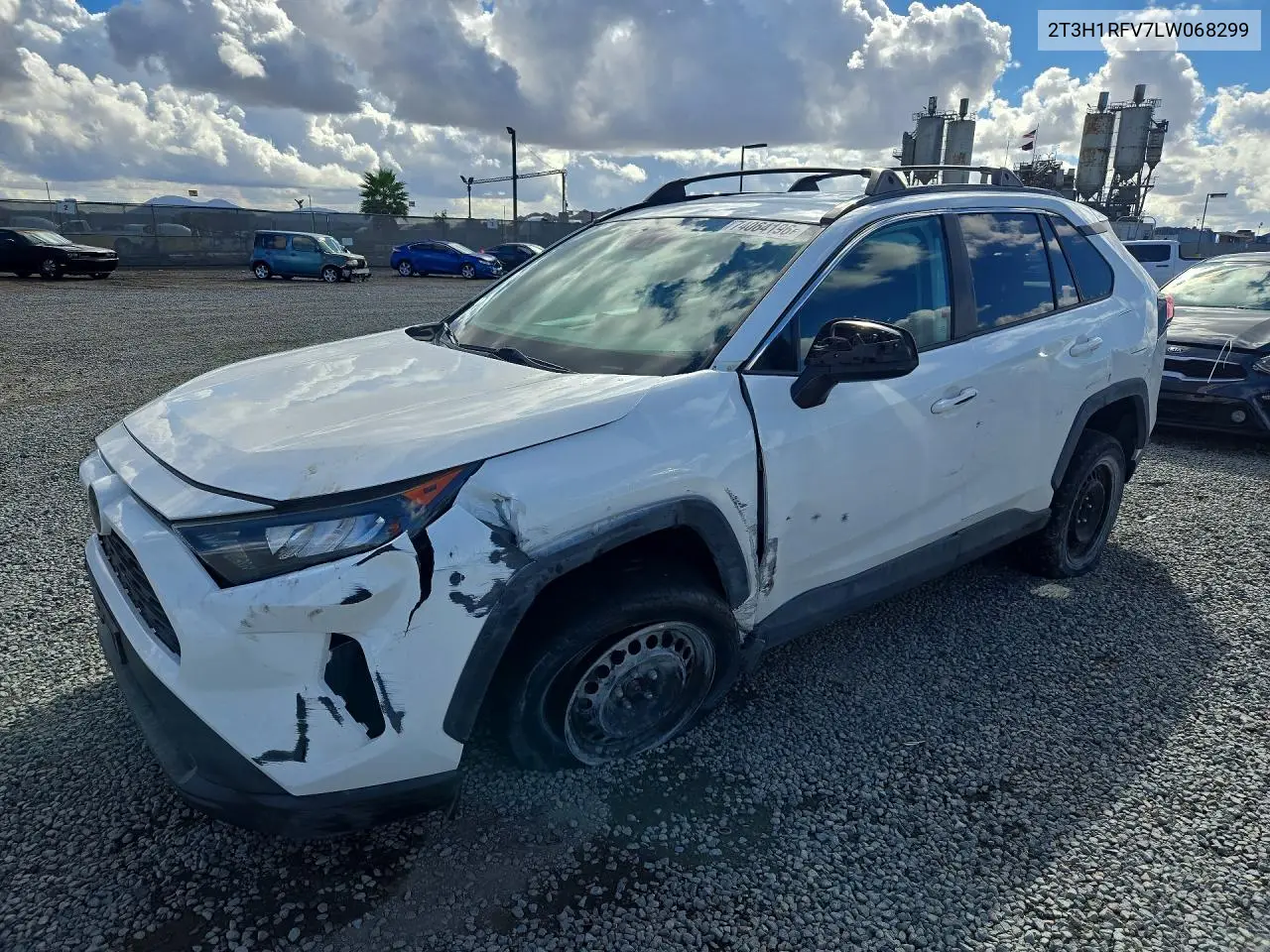 TOYOTA RAV 4 2020, VIN 2T3H1RFV7LW068299