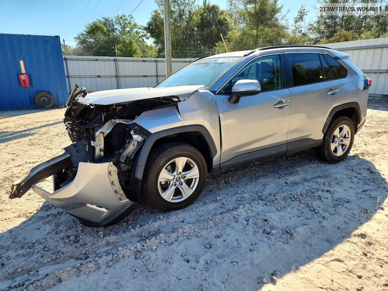 TOYOTA RAV 4 2020, VIN 2T3W1RFV5LW064811