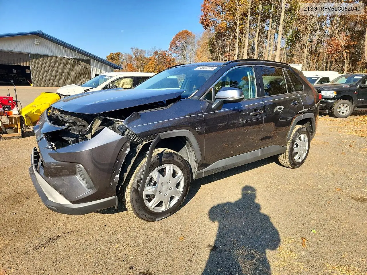 TOYOTA RAV 4 2020, VIN 2T3G1RFV6LC062040