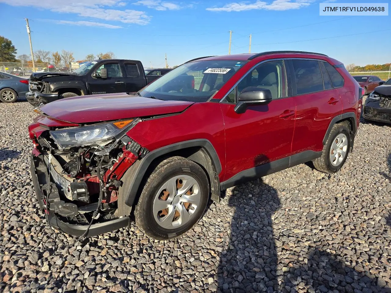 TOYOTA RAV 4 2020, VIN JTMF1RFV1LD049638