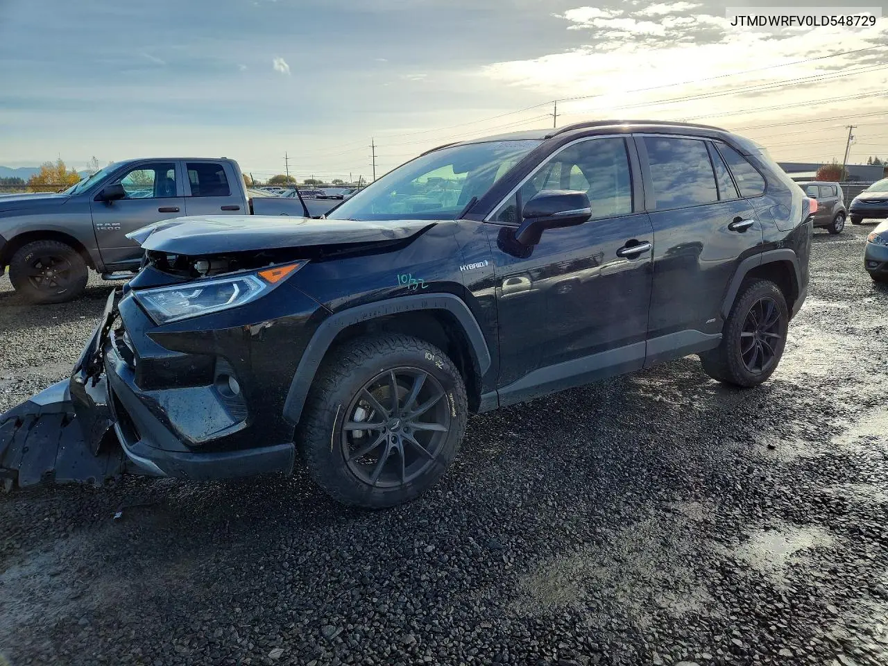 TOYOTA RAV 4 2020, VIN JTMDWRFV0LD548729