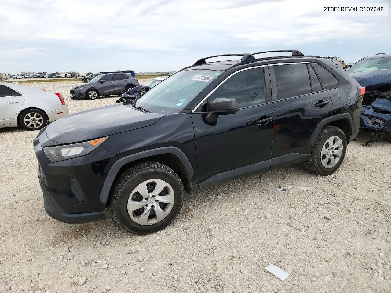 TOYOTA RAV 4 2020, VIN 2T3F1RFVXLC107248