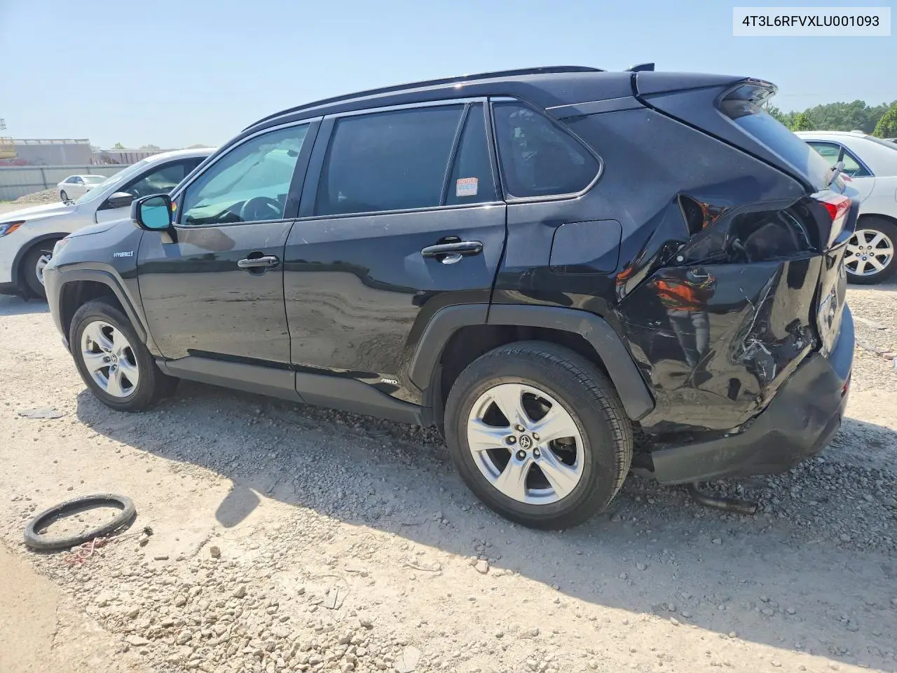 2020 TOYOTA RAV 4 VIN 4T3L6RFVXLU001093 — фото 2