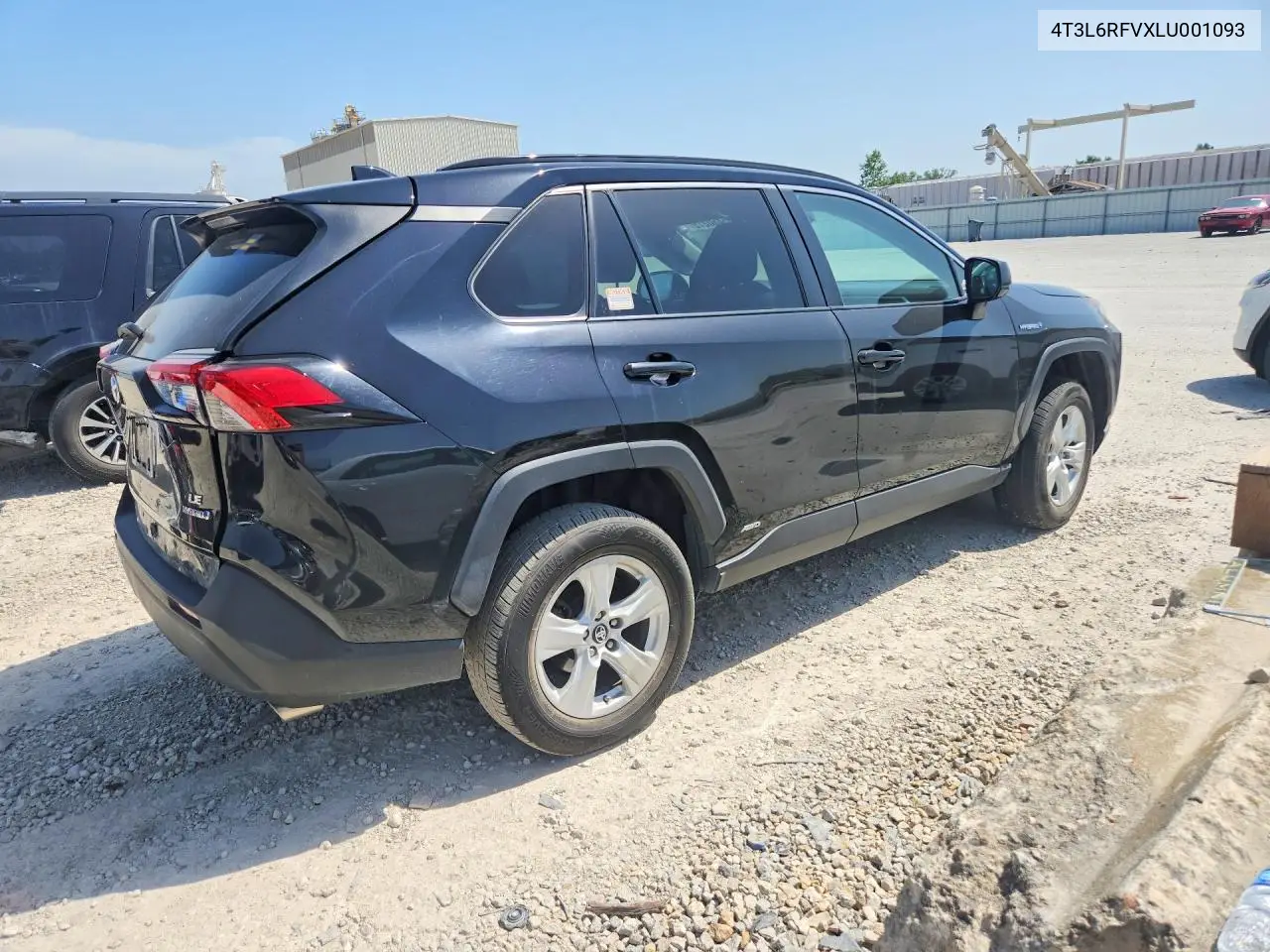 2020 TOYOTA RAV 4 VIN 4T3L6RFVXLU001093 — фото 3