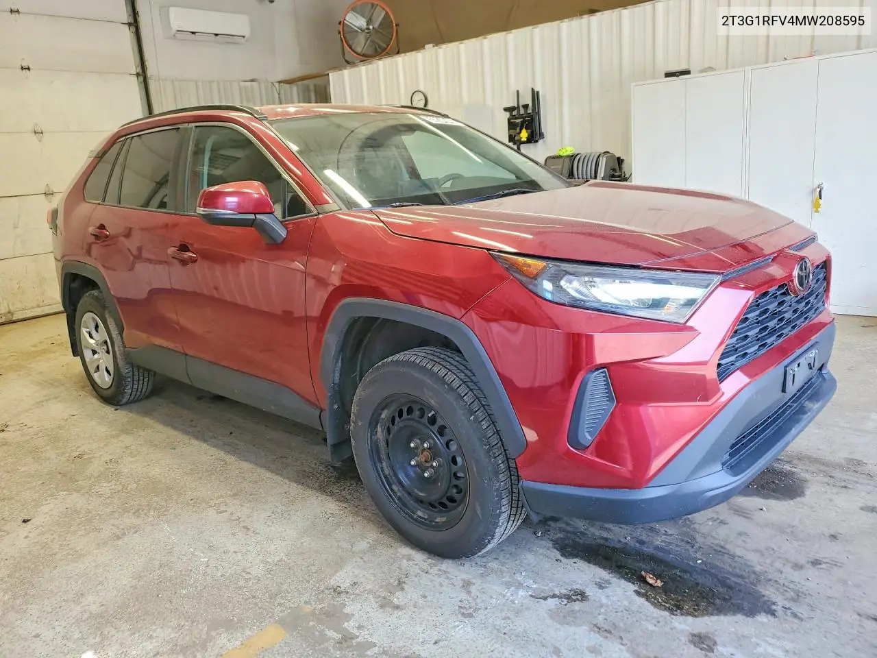 2021 TOYOTA RAV 4 VIN 2T3G1RFV4MW208595 — фото 4