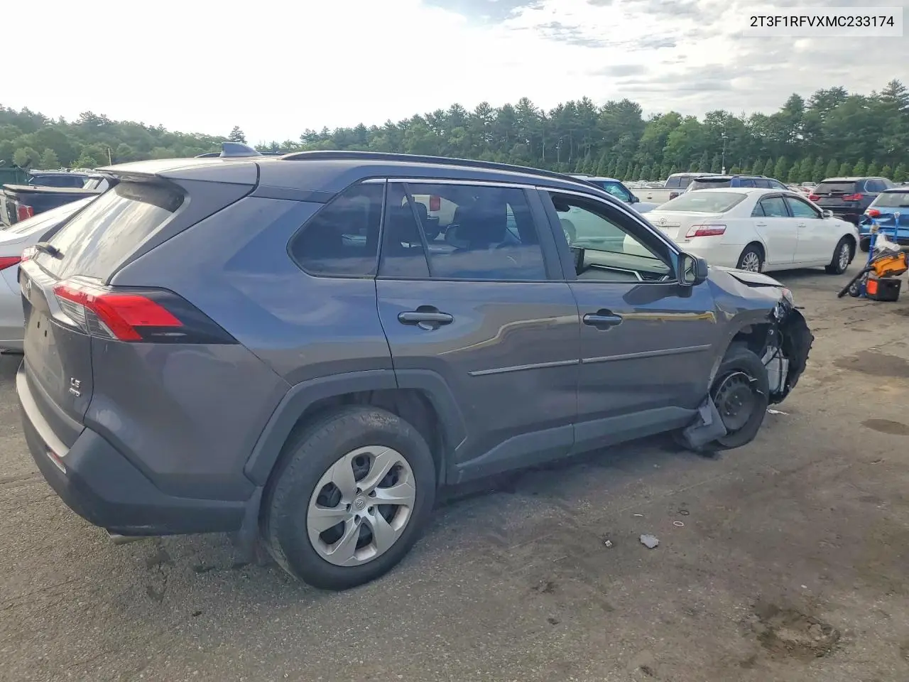 2021 TOYOTA RAV 4 VIN 2T3F1RFVXMC233174 — фото 3