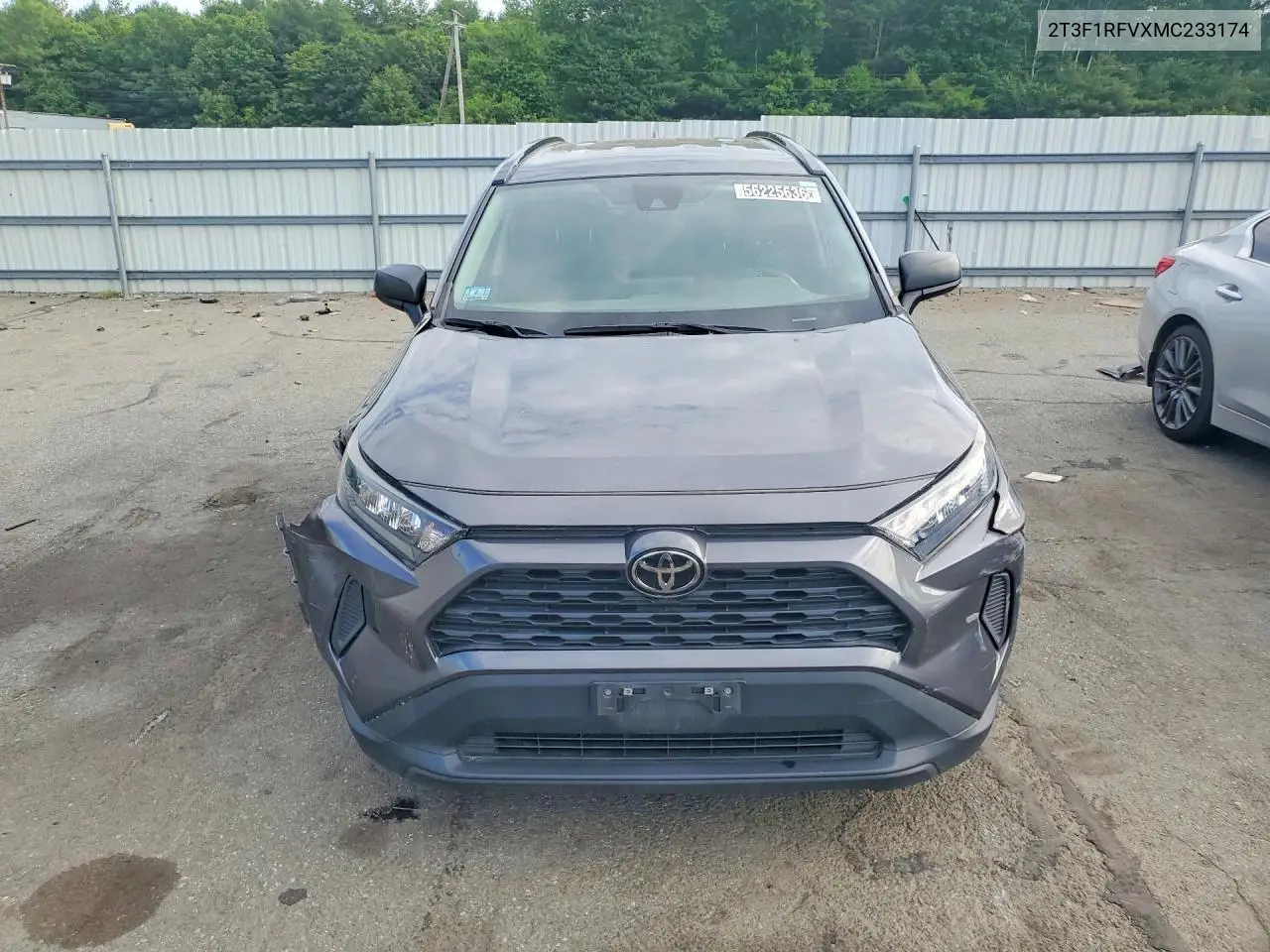 2021 TOYOTA RAV 4 VIN 2T3F1RFVXMC233174 — фото 5