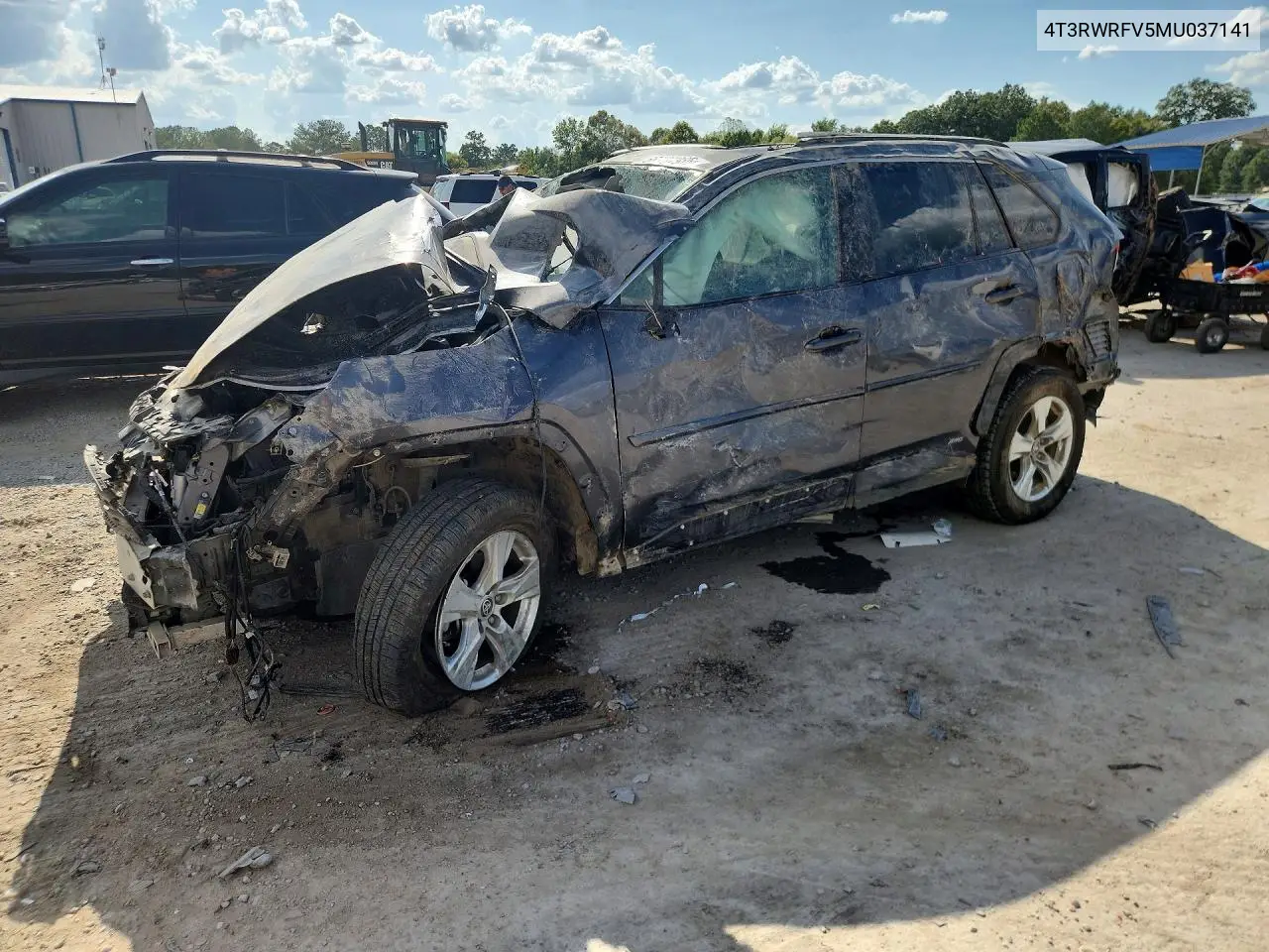 TOYOTA RAV 4 2021, VIN 4T3RWRFV5MU037141