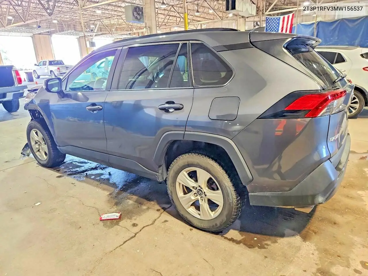 2021 TOYOTA RAV 4 VIN 2T3P1RFV3MW156537 — фото 2