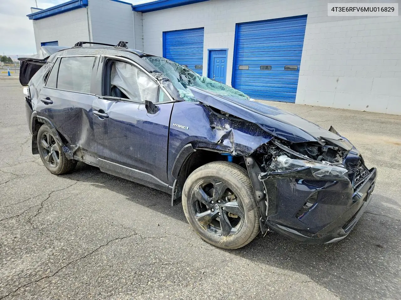 2021 TOYOTA RAV 4 VIN 4T3E6RFV6MU016829 — фото 4