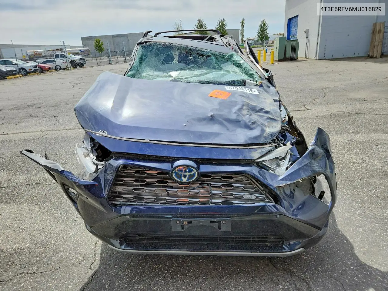2021 TOYOTA RAV 4 VIN 4T3E6RFV6MU016829 — фото 5