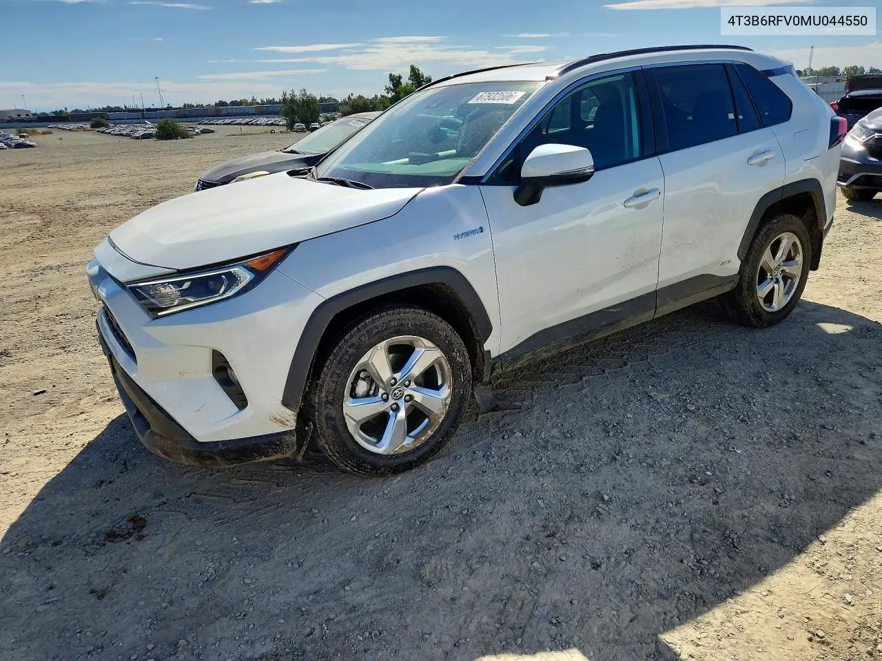 TOYOTA RAV 4 2021, VIN 4T3B6RFV0MU044550