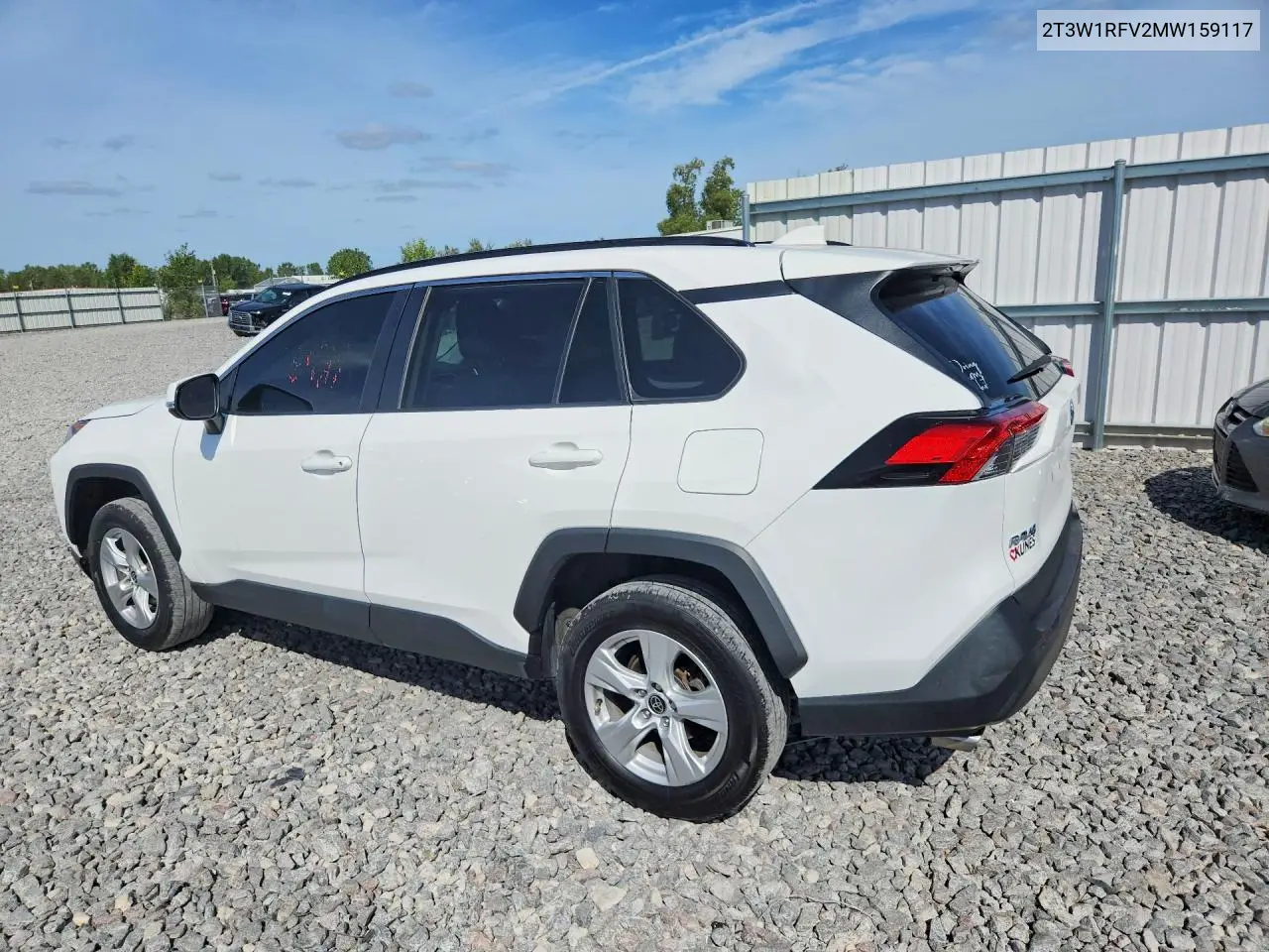 2021 TOYOTA RAV 4 VIN 2T3W1RFV2MW159117 — фото 2
