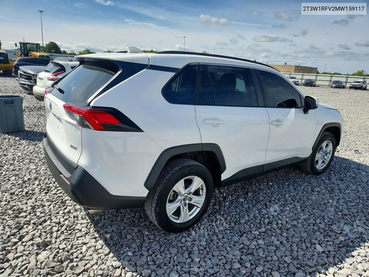 2021 TOYOTA RAV 4 VIN 2T3W1RFV2MW159117 — фото 3