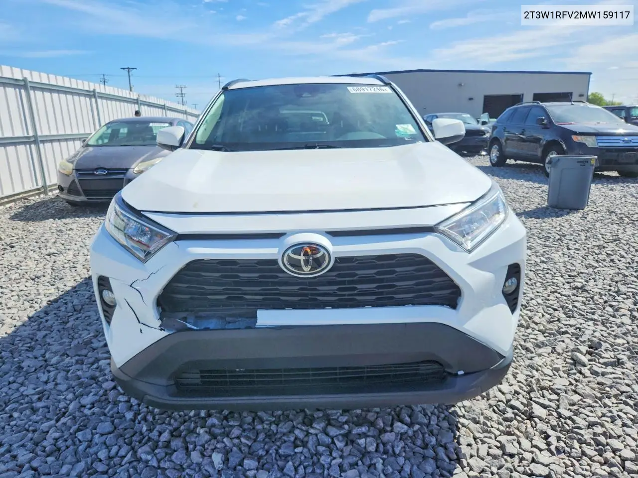 2021 TOYOTA RAV 4 VIN 2T3W1RFV2MW159117 — фото 5