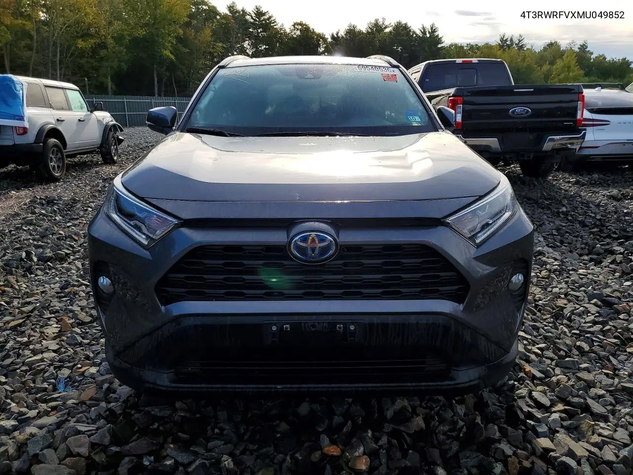 2021 TOYOTA RAV 4 VIN 4T3RWRFVXMU049852 — фото 5