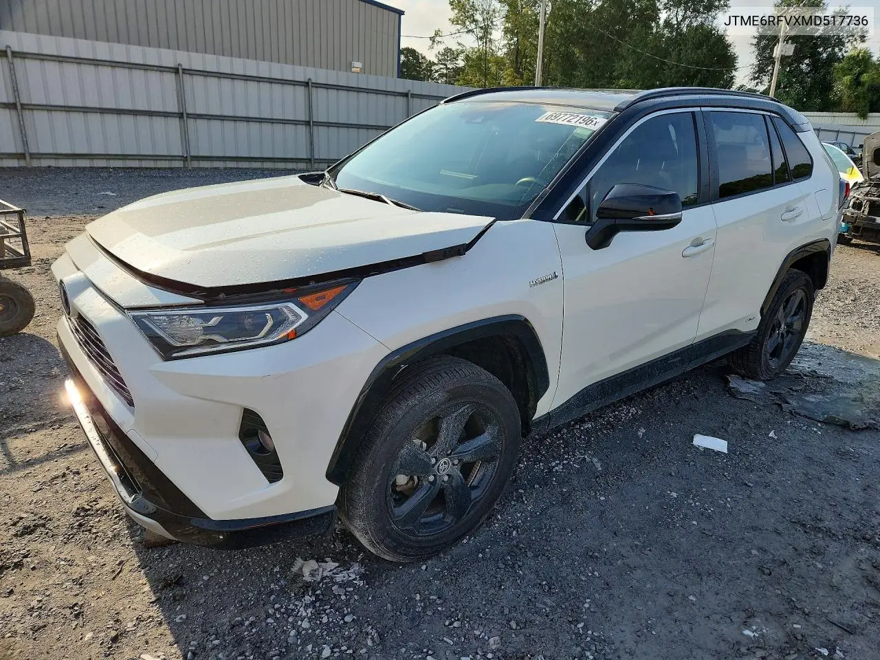 TOYOTA RAV 4 2021, VIN JTME6RFVXMD517736