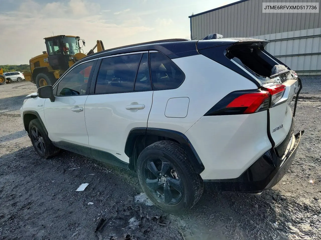 2021 TOYOTA RAV 4 VIN JTME6RFVXMD517736 — фото 2