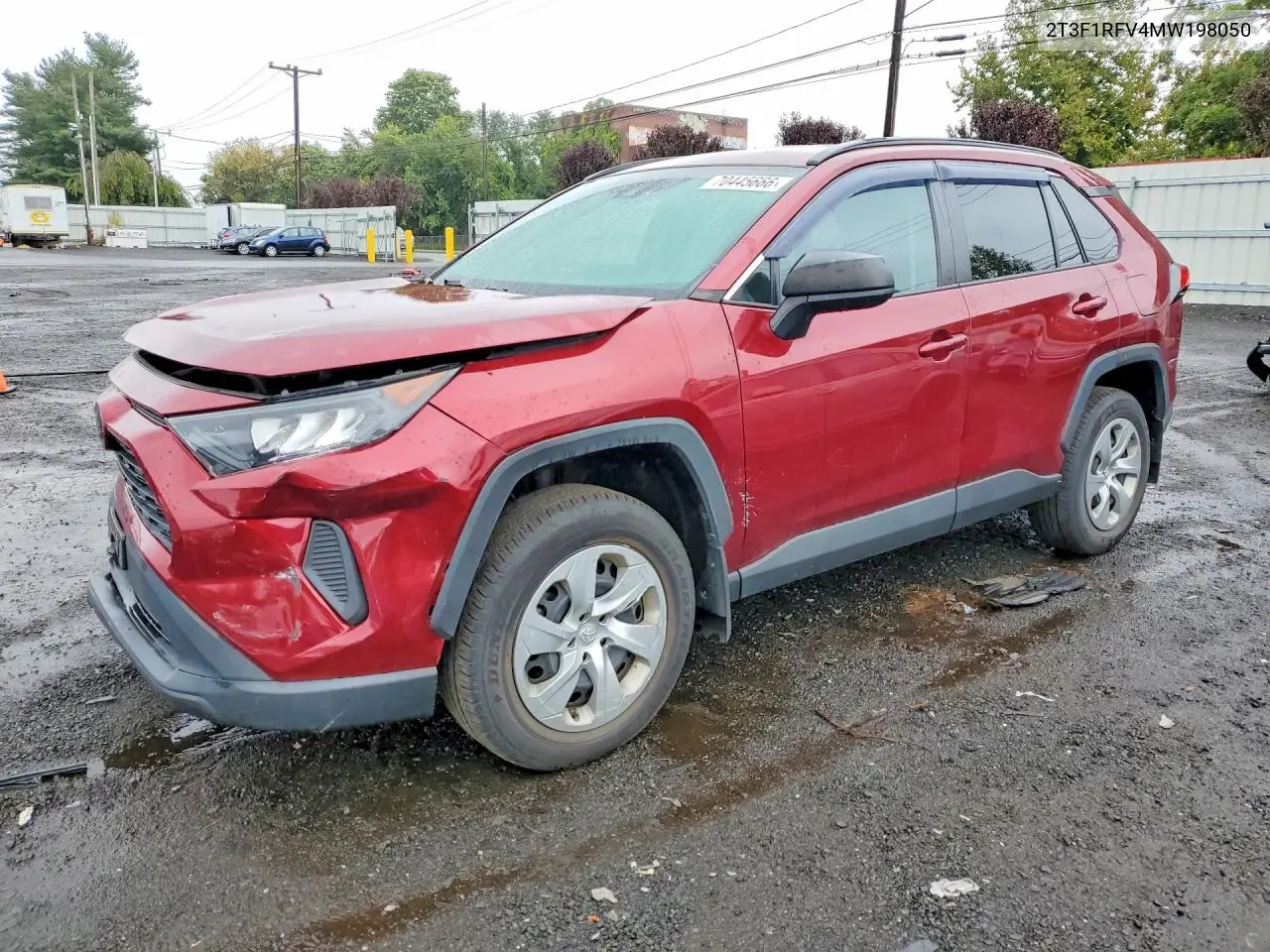 TOYOTA RAV 4 2021, VIN 2T3F1RFV4MW198050