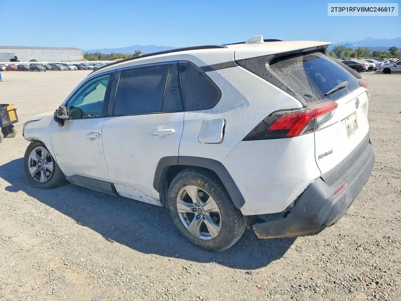 2021 TOYOTA RAV 4 VIN 2T3P1RFV8MC246817 — фото 2