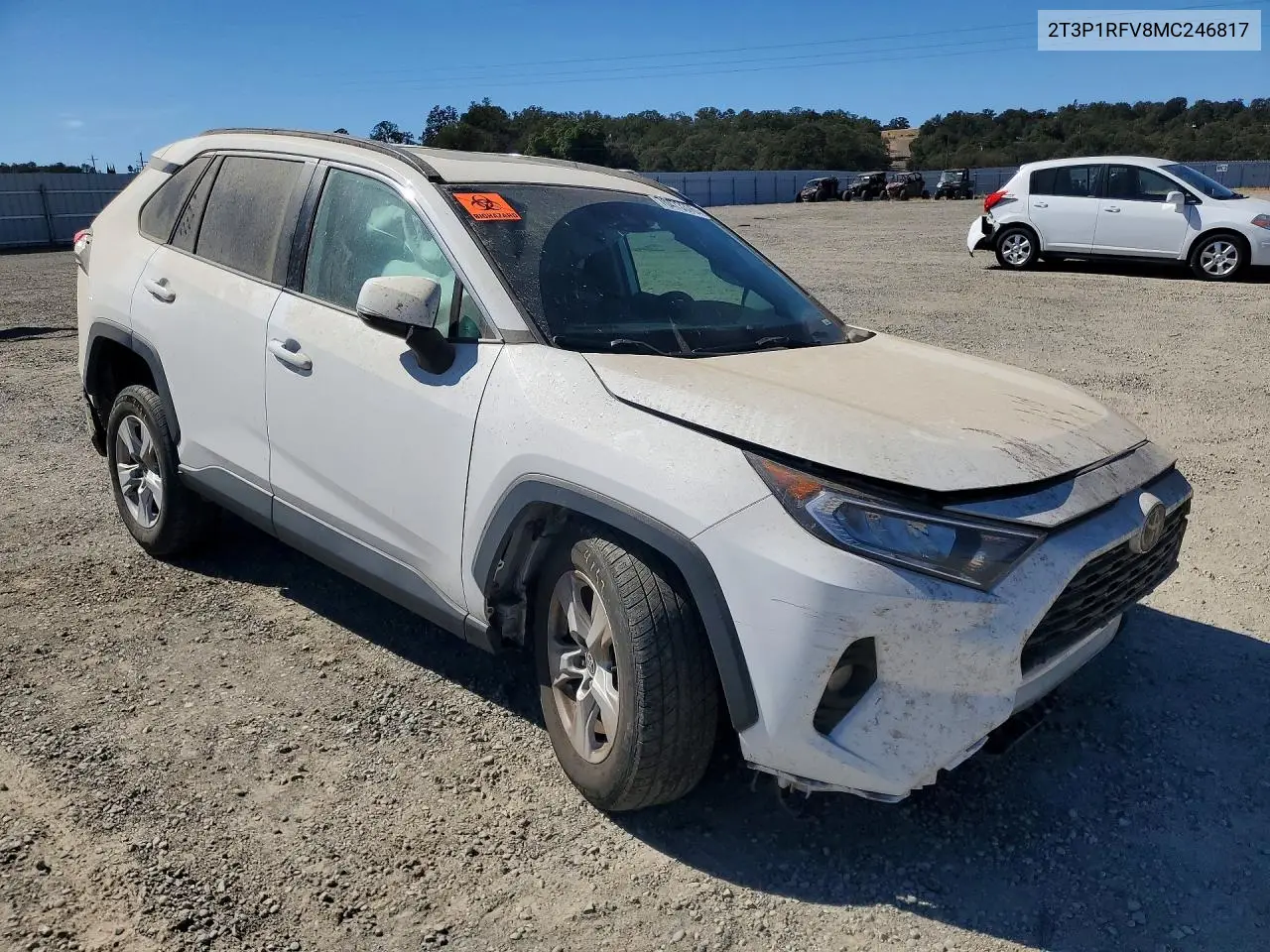 2021 TOYOTA RAV 4 VIN 2T3P1RFV8MC246817 — фото 4