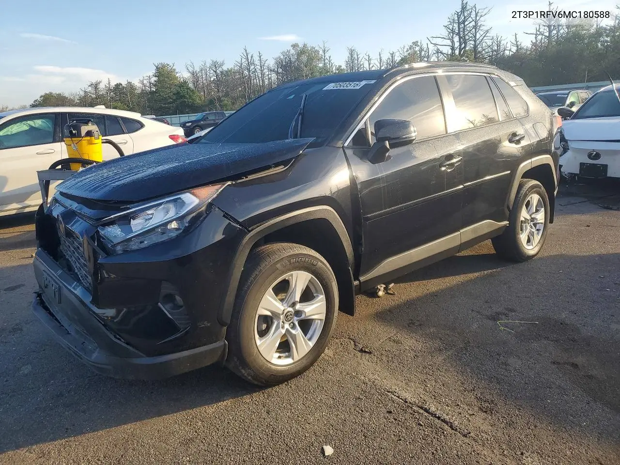TOYOTA RAV 4 2021, VIN 2T3P1RFV6MC180588