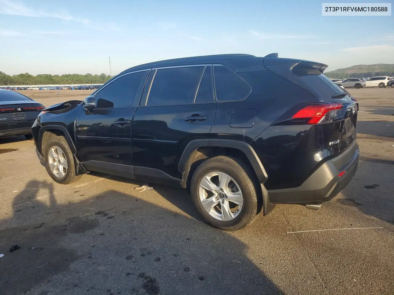 2021 TOYOTA RAV 4 VIN 2T3P1RFV6MC180588 — фото 2