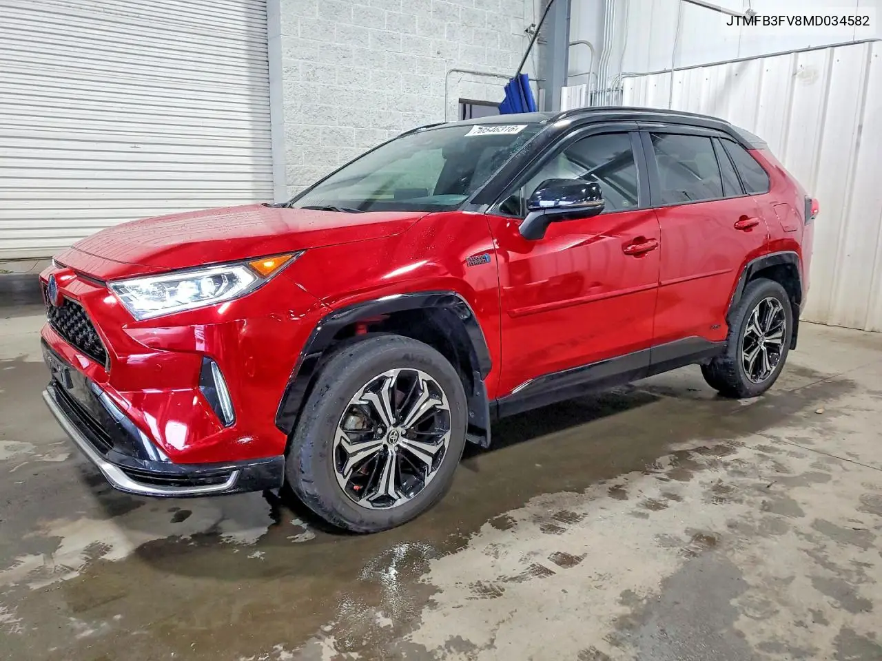 TOYOTA RAV 4 2021, VIN JTMFB3FV8MD034582