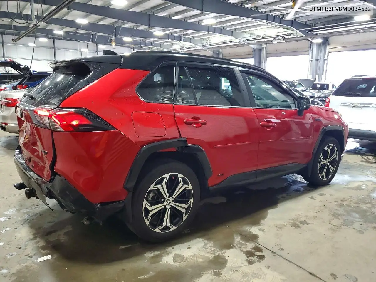 2021 TOYOTA RAV 4 VIN JTMFB3FV8MD034582 — фото 3