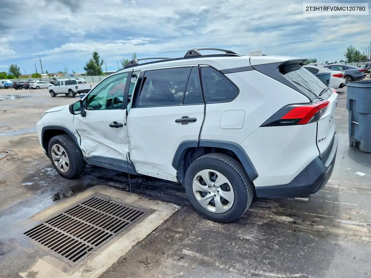 2021 TOYOTA RAV 4 VIN 2T3H1RFV0MC120780 — фото 2