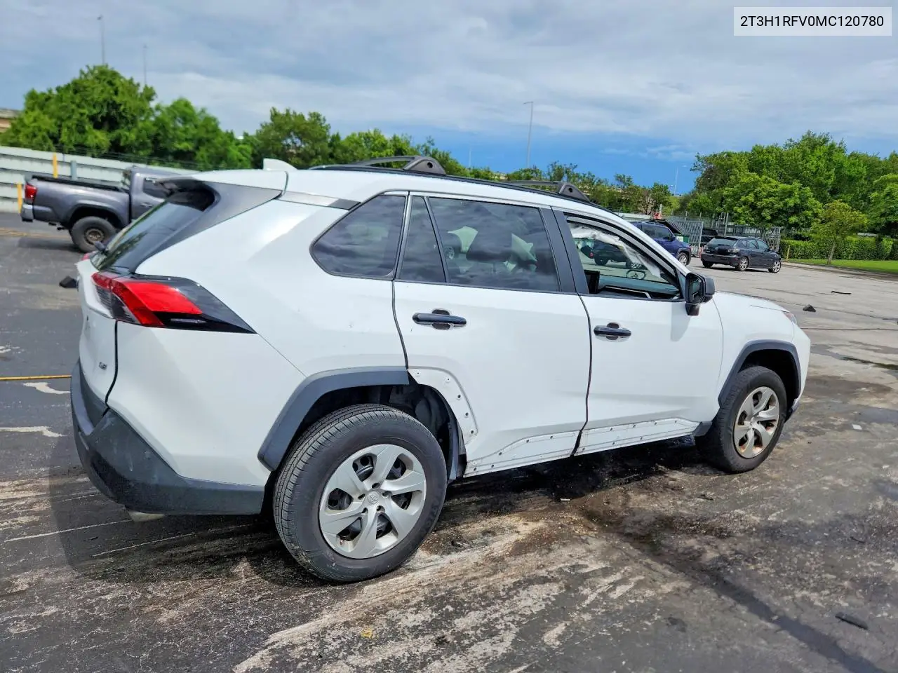 2021 TOYOTA RAV 4 VIN 2T3H1RFV0MC120780 — фото 3